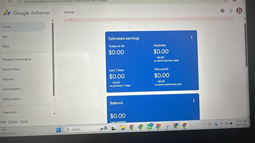 Asset preview background