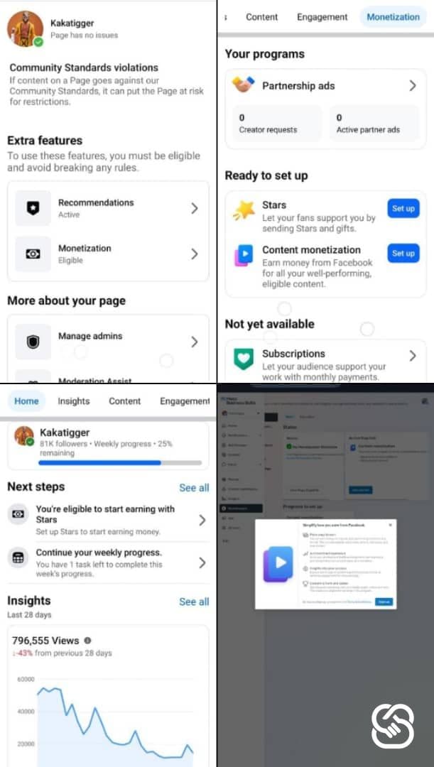 Active Nigeria Facebook Page , 81K Followers, Monetized